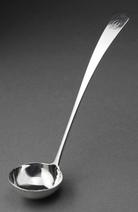Scottish Provincial Silver Toddy Ladle - David Manson, Dundee